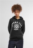 Miss Tee Lovers Club Fluffy Hoodie/trui - Zwart - Maat XL