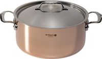 DeBuyer Prima Matera saute pan cuivre/inox 28 cm induction