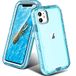 ORIbox iPhone 11 hoesje, zwaar belastbaar, schokbestendig, anti-val doorzichtig hoesje