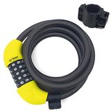 Urban UR454L Fietsslot Met Combinatie Flexibele Staalkabel Ketting Ø12, 180cm