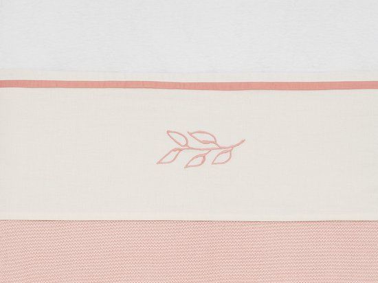 Laken Jollein Baby Laken Ledikant 120x150cm Meadow - Rosewood