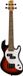 Kala Solid Body 4-String Fretted U-Bass Tobacco Burst guitare basse électrique compacte avec gigbag