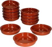 MamboCat Bernd Set van 12 Cazuela Kleikommen met Handvatten 12cm S