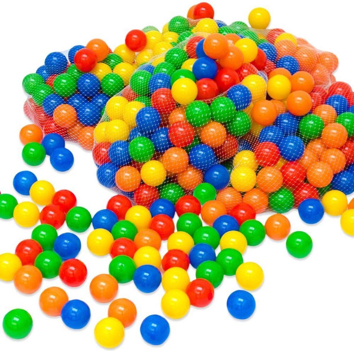 LittleTom 9000 Baby ballenbak ballen - 5.5cm ballenbad speelballen voor kinderen vanaf 0 jaar