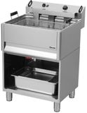 Bartscher Friteuse | Elektrisch | 30 Liter | 400V | 15kW | Met Open Onderbouw