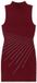 Jaylene Robe cloutée Rouge S Femme
