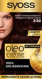 Syoss Oleo Intense 3-22 Haarverf - Warm Donker Bordeaux