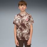 PUMA FC St. Pauli prematch-shirt, Wit/Bruin, Maat 7-8Y