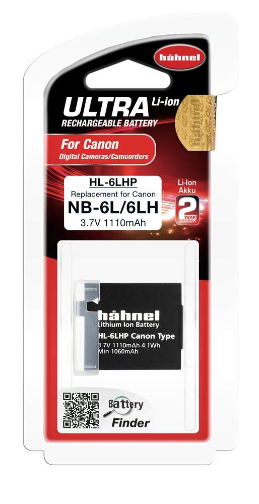 Hähnel HL-6LHP Ultra Li-Ion Accu voor Canon