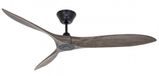 CasaFan Eco Airscrew 152 MS-GW Plafondventilator Zwart/Hout 152 cm
