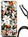 B2Ctelecom Case voor Samsung Galaxy A13 4G Dark Flowers