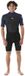 Rip Curl Omega Classic 2 Mm Spring Shorty à manches courtes et zip dorsal noir XS Homme