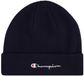 Champion Lifestyle Caps (806064) – gerecycled acryl gebreid garen geborduurd script logo uniseks muts, Blauw (BS501), Eén maat