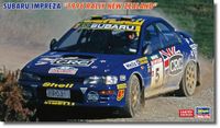 Hasegawa 1/24 Subaru Impreza 1996 Rally New Zeeland meerkleurig