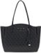 GUESS Lindsey Travel Tote Coal Logo Schoudertas Donkergrijs