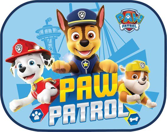 Service Best Nickelodeon Paw Patrol Pop-Up Zonneschermen Autoraam (2 stuks) Vouwbaar Uitklapbaar
