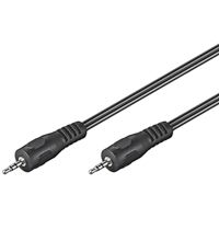 Wentronic AVK 119-500 Q 5.0m - Audio kabel - 5 m - Zwart