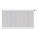 Stelrad Novello 8 paneelradiator 60x60cm type 22 1039watt 8 aansluitingen Staal Wit glans 0662062206
