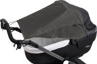 Altabebe Universele UV-zonnescherm met zijkantbescherming voor kinderwagens - Antraciet - Onesize