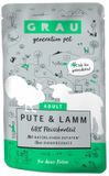 Grau Graanvrij Kalkoen & Lam Pouch - 16 x 125 g