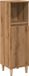 vidaXL Armoire de salle de bain - 30x30x100 cm - Bois traité - Couleur chêne artisanal