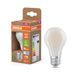 OSRAM Energy Class LED-lamp in klassieke gloeilampvorm, 3,8 W / 806 lm, EEK A, koud wit licht (4000 K), CRI 80, gemaakt van mat loodvrij glas, E27 fitting, IP20, 60 mm DM, 6-pack