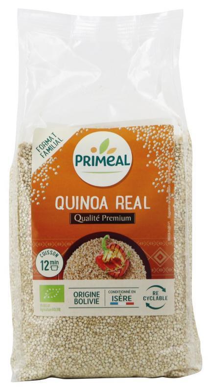 Primeal Quinoa wit real bio 1kg