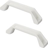 ProPlus Rangeergreep - Kunststof - 18 cm - Wit - Set van 2
