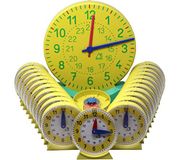 WISSNER® actief leren - 25 leren horloges met de handen - RE-Plastic°