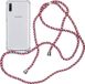 iMoshion Hoesje Samsung Galaxy A70 - Backcover met Koord - Transparant