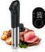 CoolHome Sous-Vide koker - Smart Slowcooker - Verwarmt tot 95°C - LED Scherm - Zwart