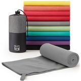 Blumtal Sporthanddoek - Microvezel - 140 x 70cm - Grijs