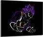 TMK ArtDeko Glazen Beschermplaat 60x52 Anime Design