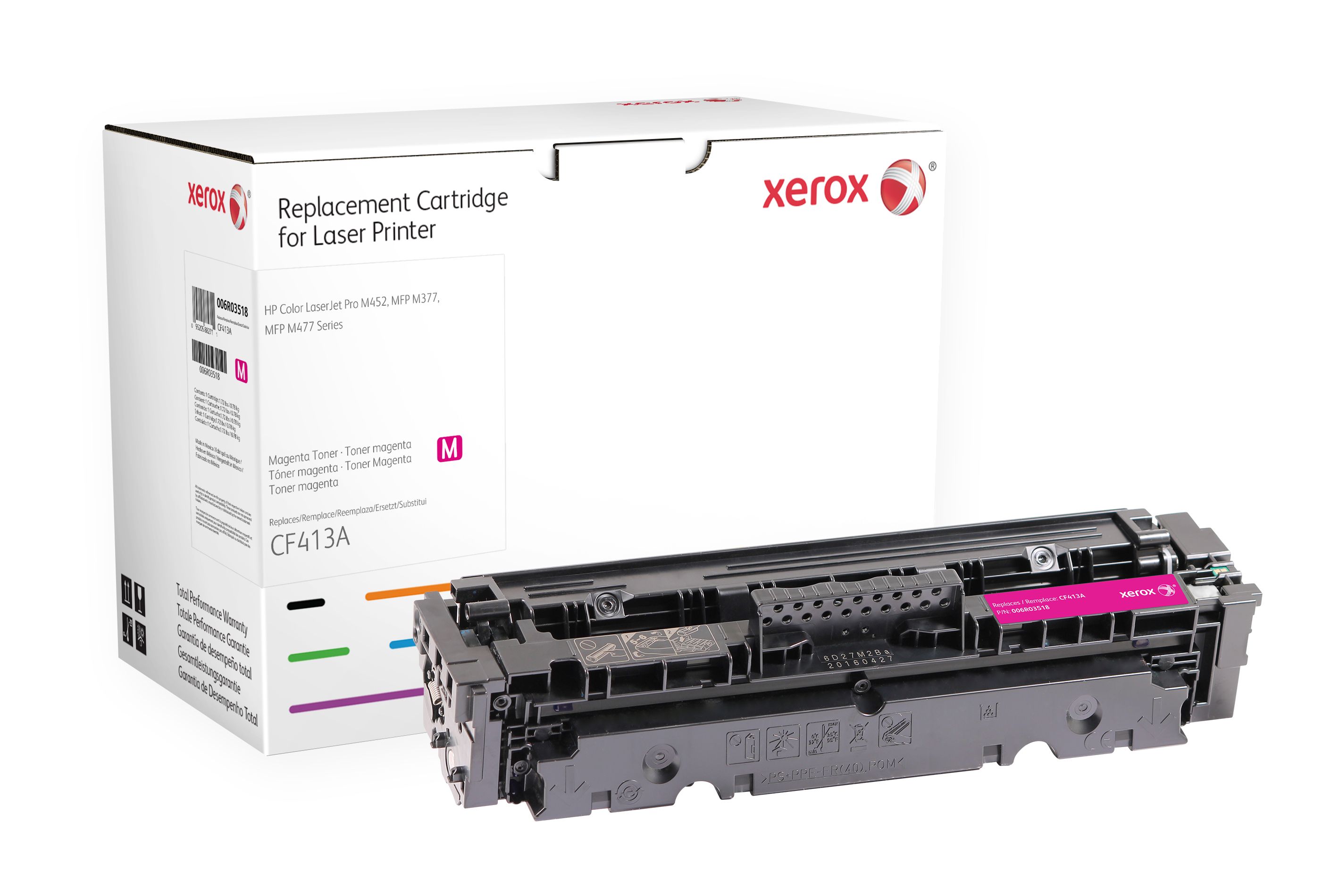Xerox 006R03518 toner cartridge magenta - Compatible with HP Color LaserJet Pro MFP M477, LaserJet Pro MFP M377, Pro M452