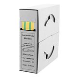 Offgridtec 5 m krimpkous 25,4 mm > 12,7 mm geel/groen dispenserbox werkplaats auto
