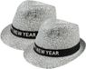 Boland Trilby hoedje NYE - Zilver