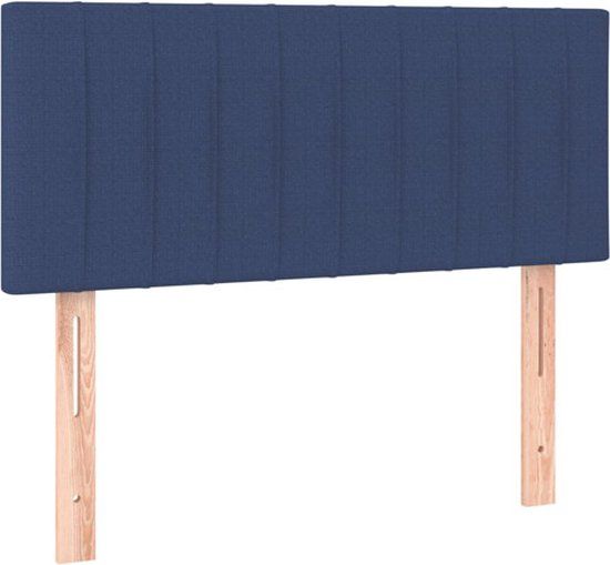 VidaXL Hoofdeind & Voeteind Blauw