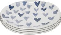 Kare Design Cuori borden 28 cm, 4 stuks