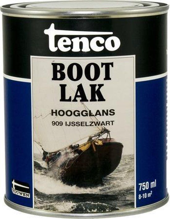 Tenco Bootlak Ijsselzwart - 750 ml - 909