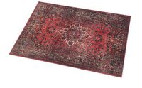 DRUMnBASE Pedal & Amp Stage Rug Pedalboard Mat Vintage Persian Original Red (80 cm x 60 cm)