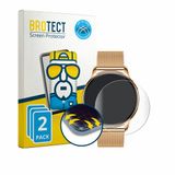 BROTECT - Screenprotector voor Siltcon Aurea SI151 - Folie Beschermfolie transparant volledig dekking - 2 Stuks