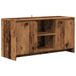 VidaXL meuble TV 102x37,5x52,5 cm bois traité couleur bois vieilli