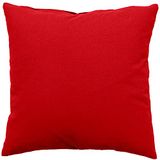 Enjoy Home Kussen, 60 x 60 cm, 720 g, rood katoen