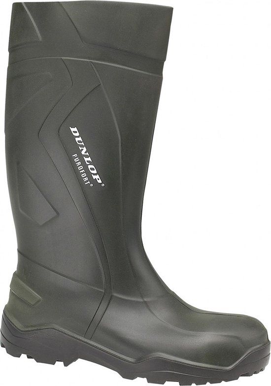 Dunlop Purofort Groen Knielaarzen - Schoenmaat 44 - S4 - Groen