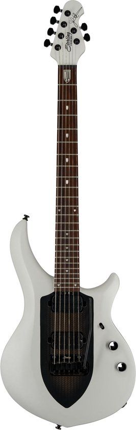 Sterling by Music Man John Petrucci Signature Majesty MAJ100 Chalk Grey Electric Guitar with Gig Bag