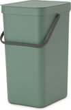 Brabantia Sort & Go Prullenbak - 16 liter - Fir Green