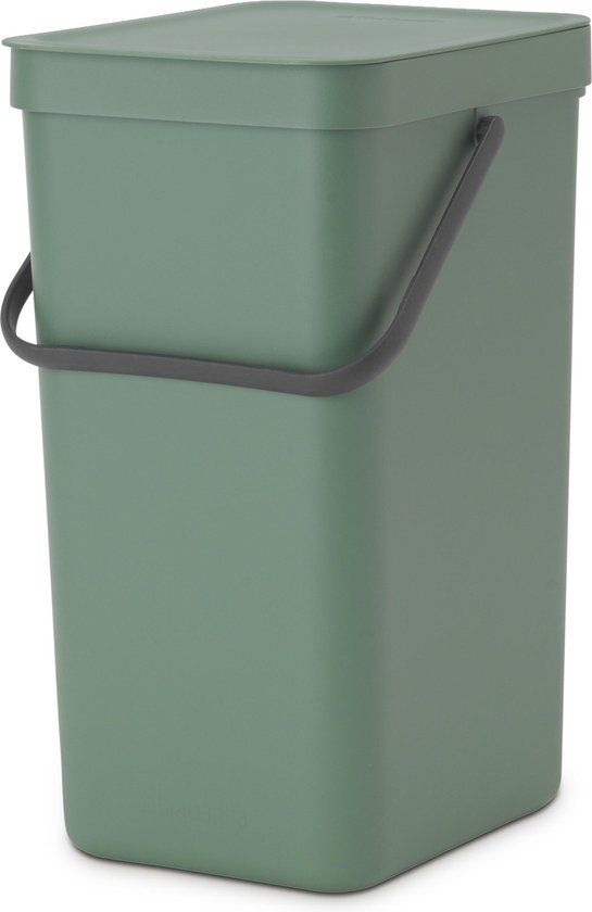 Brabantia Sort & Go Prullenbak - 16 liter - Fir Green