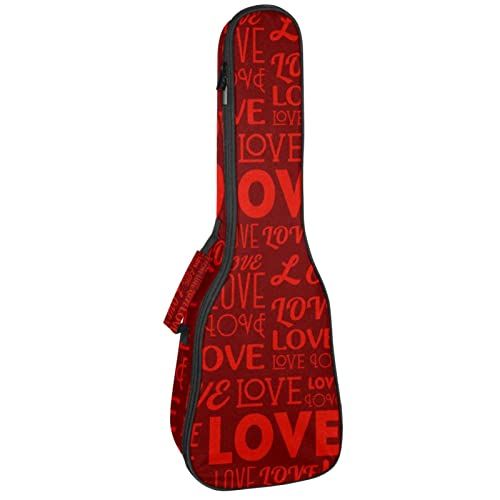 Mersov Tenor Ukulele Gigbag Waterdicht - Rood (21/23/24")