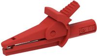 Electro PJP 5002/LM-IEC-CD1-R Krokodillenklem Rood Klembereik (max.): 9 mm Lengte: 51 mm 1 stuk(s)