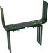 Geli Verstelbare muurbeugels - 2x - metaal - balkon haken - 12 t/m 23,5 cm - donkergroen